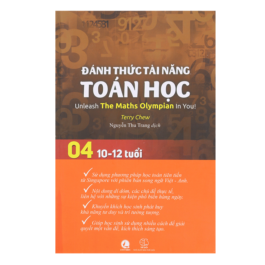 Combo 3 Quyển Sách Toán Song Ngữ Singapore - Giáo Trình Lớp 5  (10 - 12 Tuổi)