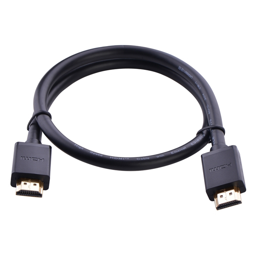 Cáp HDMI Ugreen HD104 10106 (1m) - Đen - Hàng Chính Hãng