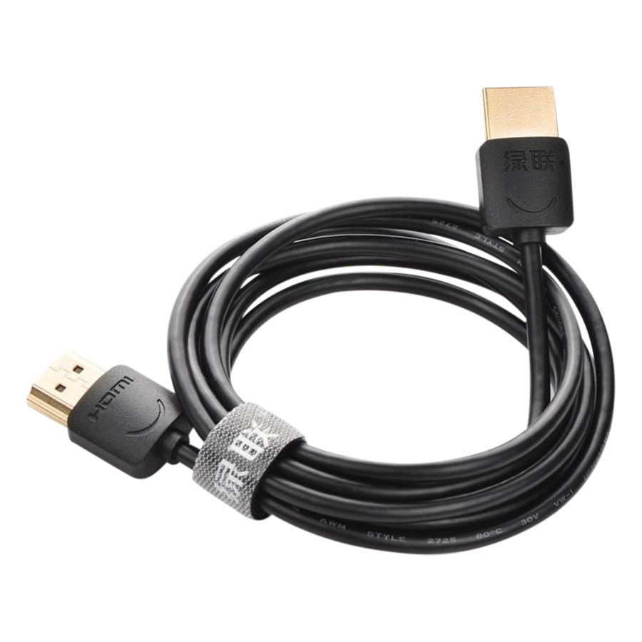 Cáp HDMI Ugreen Dây Nhỏ HD121 11199 - Đen - Hàng Chính Hãng