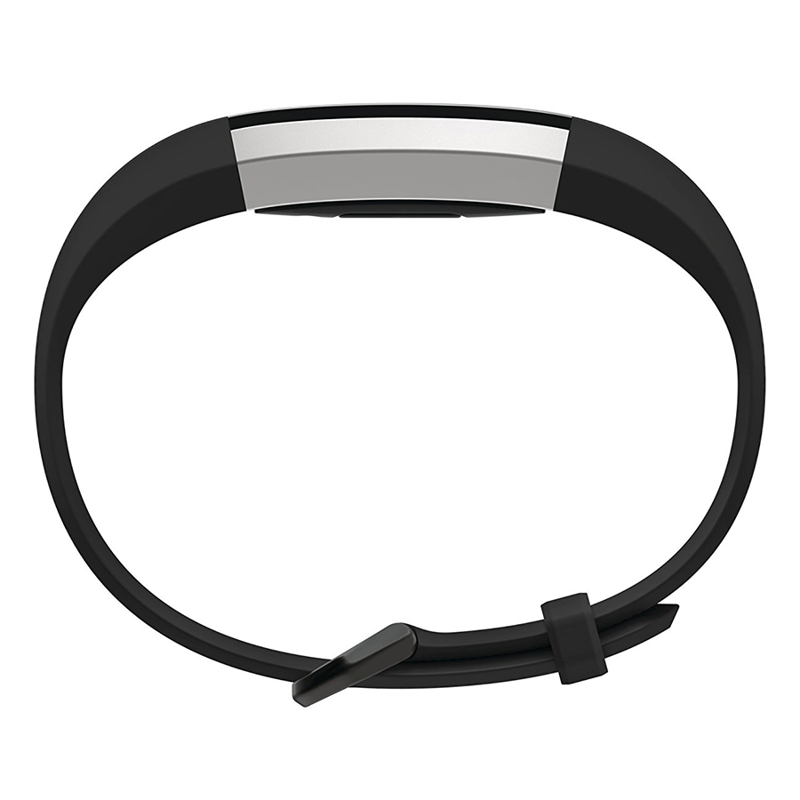 Đồng Hồ Thông Minh Fitbit Alta HR FB408SBKS (Size Small) - Đen Bạc - Hàng Nhập Khẩu