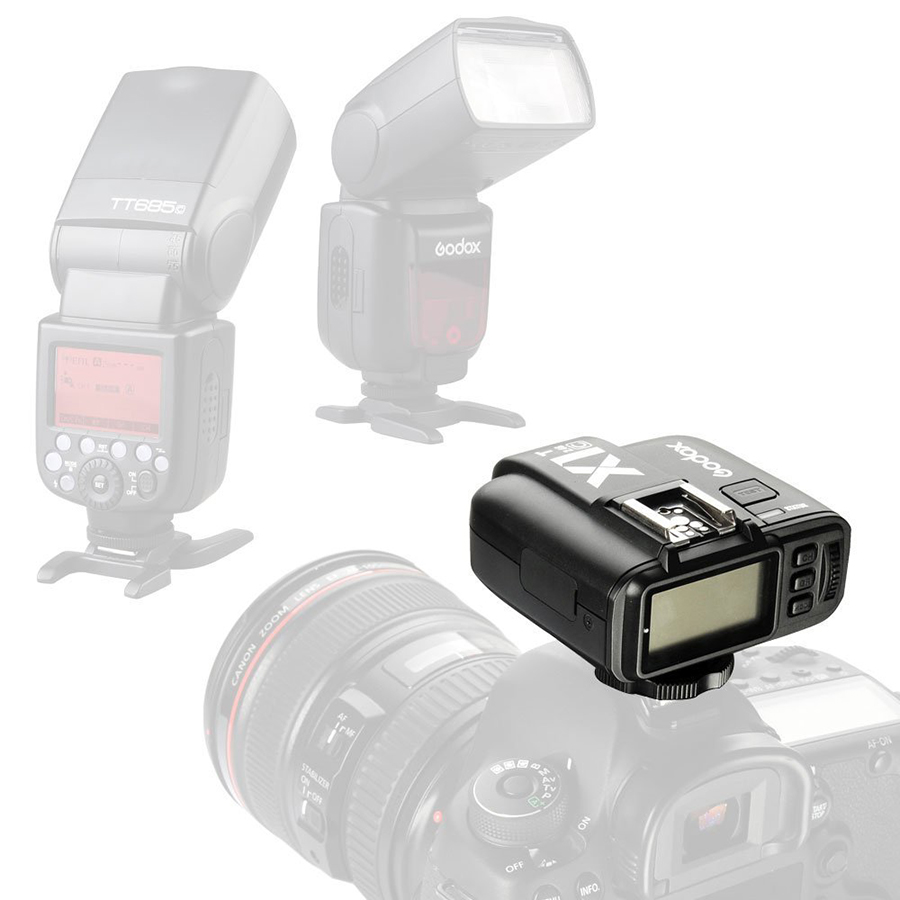 Trigger Godox TTL Wireless Flash X1C-TX Cho Máy Ảnh Canon - Hàng nhập khẩu