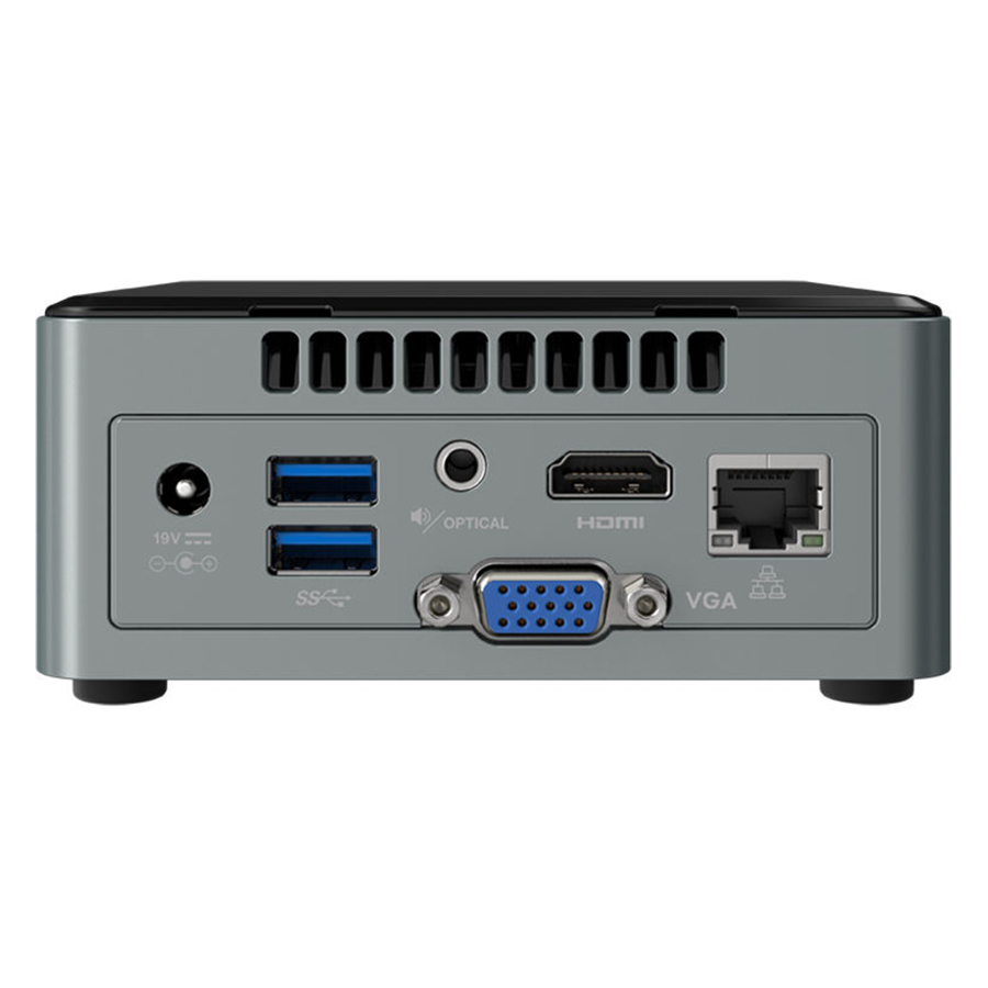 Mini PC Intel NUC NUC6CAYH - Celeron J3455 - Hàng Chính Hãng