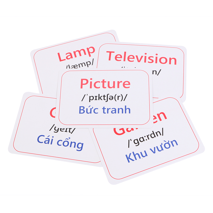 Thẻ Flash Card Thông Minh - Nhà Cửa (Số 45)