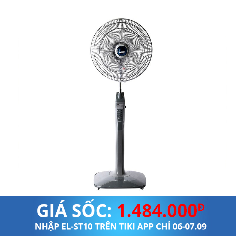 Quạt Đứng Mitsubishi LV16-RV CY-GY - Xám Đậm - Hàng chính hãng