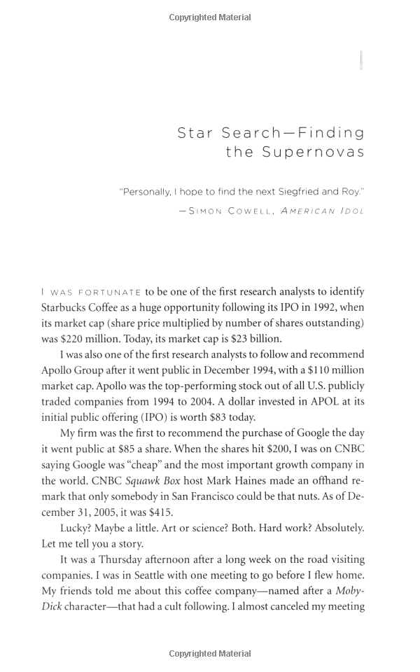 Finding the Next Starbucks: How to Identify and Invest in the Hot Stocks of Tomorrow