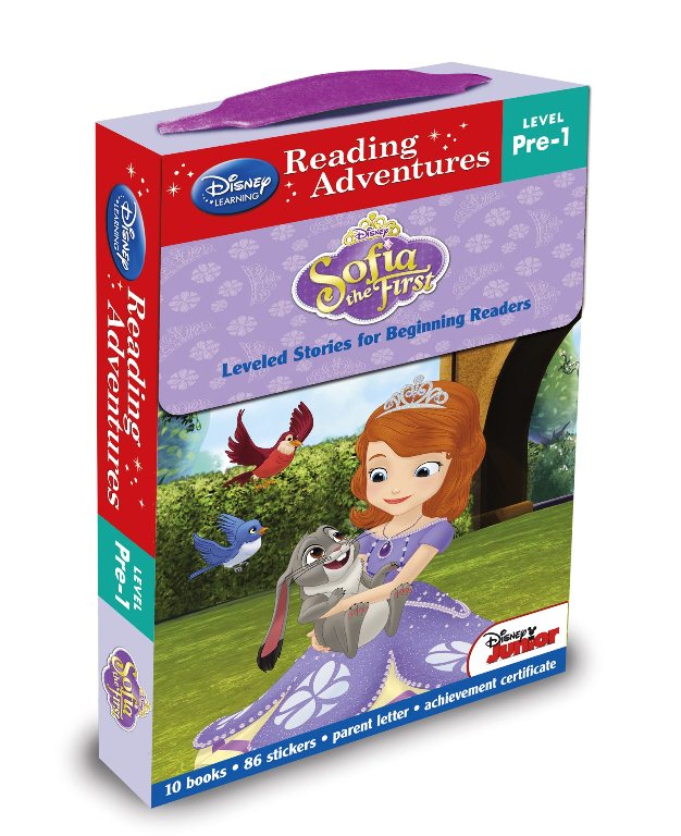 Reading Adventures Sofia The First Level Pre-1 Boxed Set