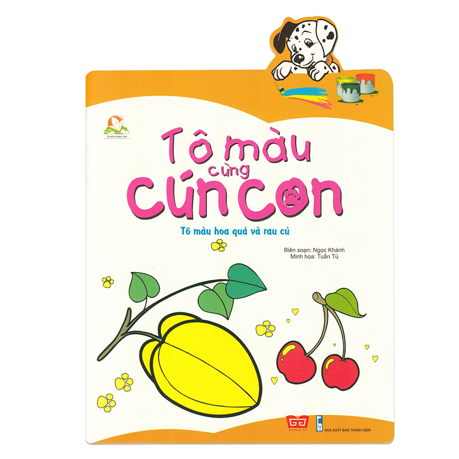 Bộ Túi Tô Màu Cùng Cún Con