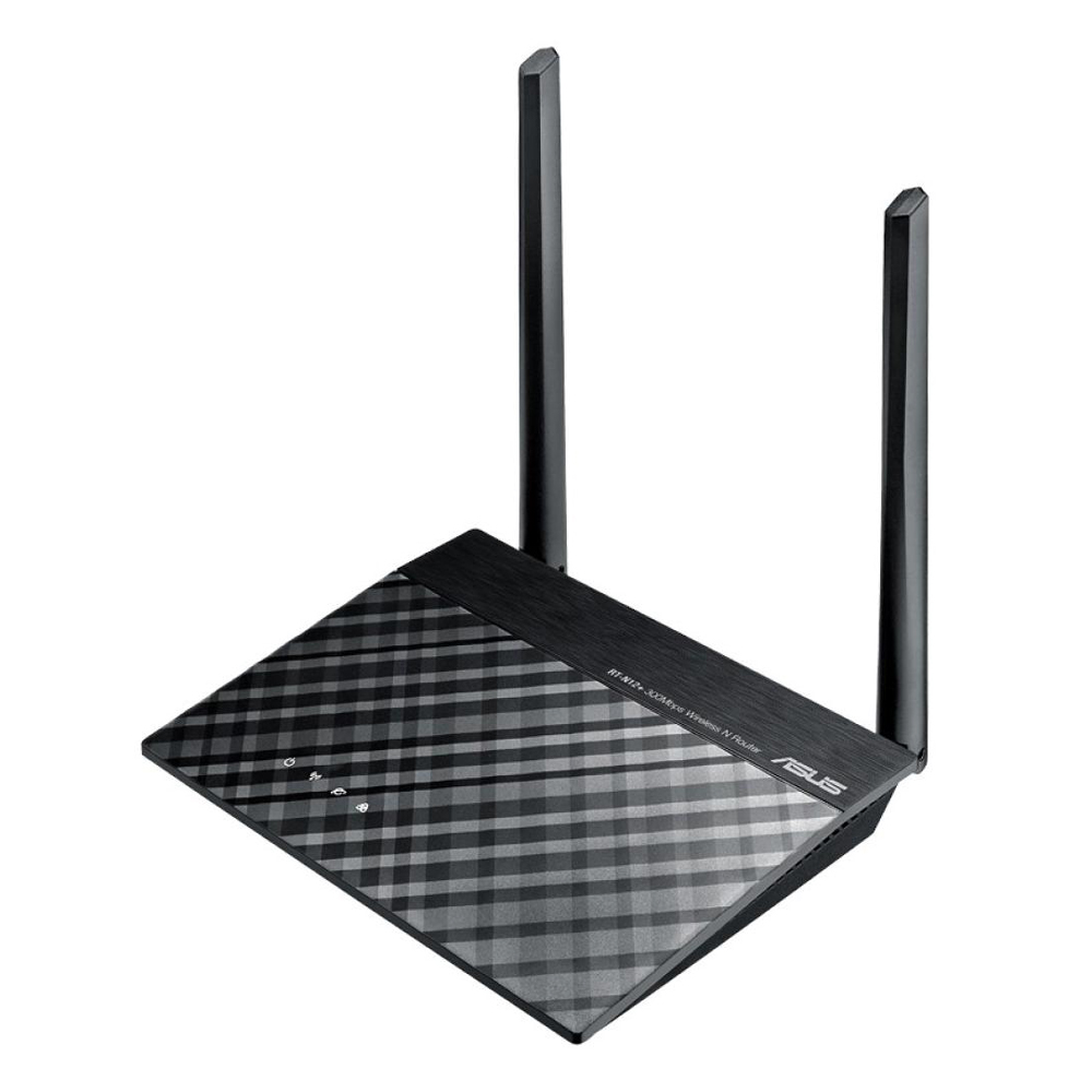 ASUS RT-N12+ - Bộ phát Wifi Chuẩn N Tốc Độ 300Mbp Mở rộng sóng - Hàng Chính Hãng