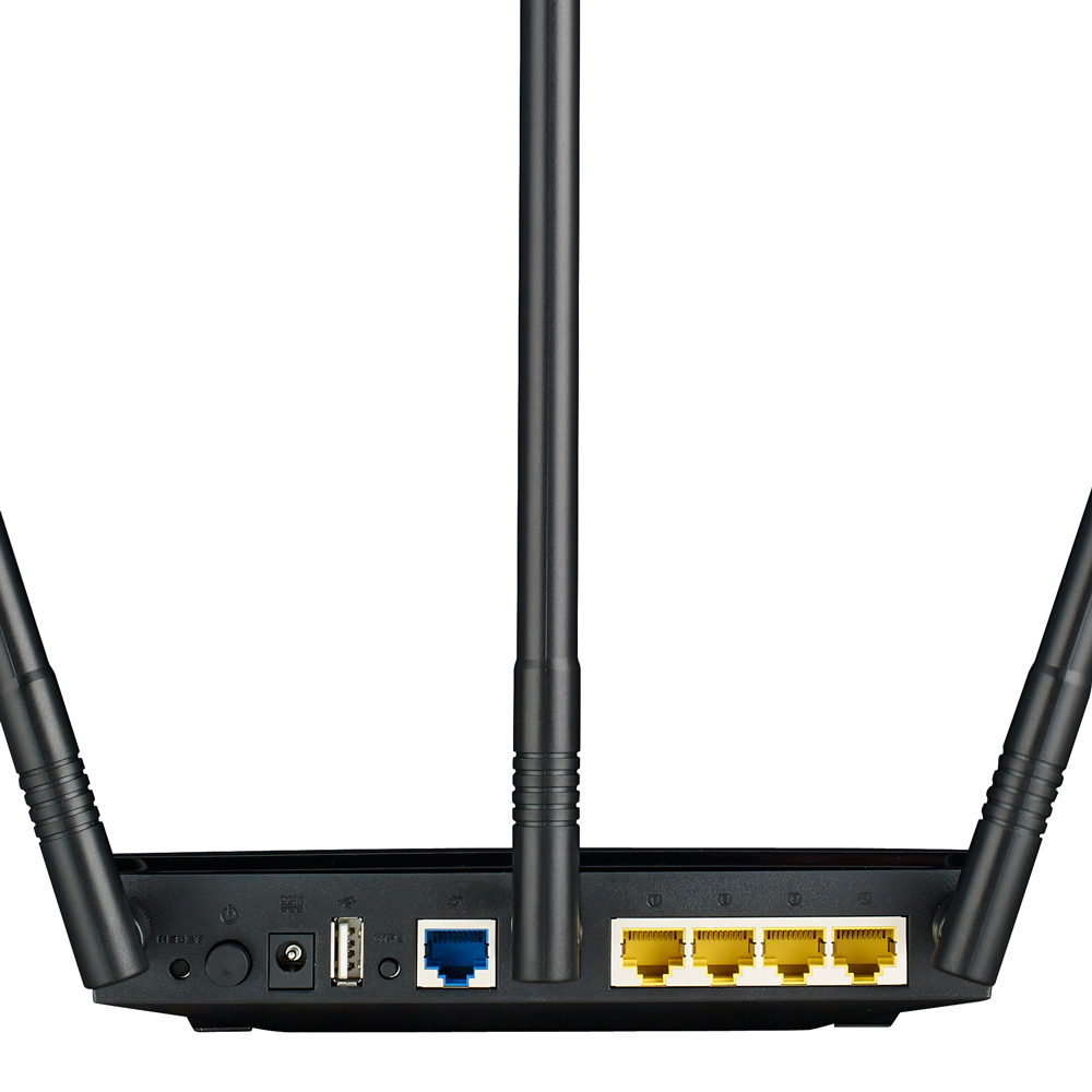 ASUS RT-N14UHP - Bộ phát Wifi Chuẩn N Tốc Độ 300Mbps Mở rộng sóng - Hàng chính hãng