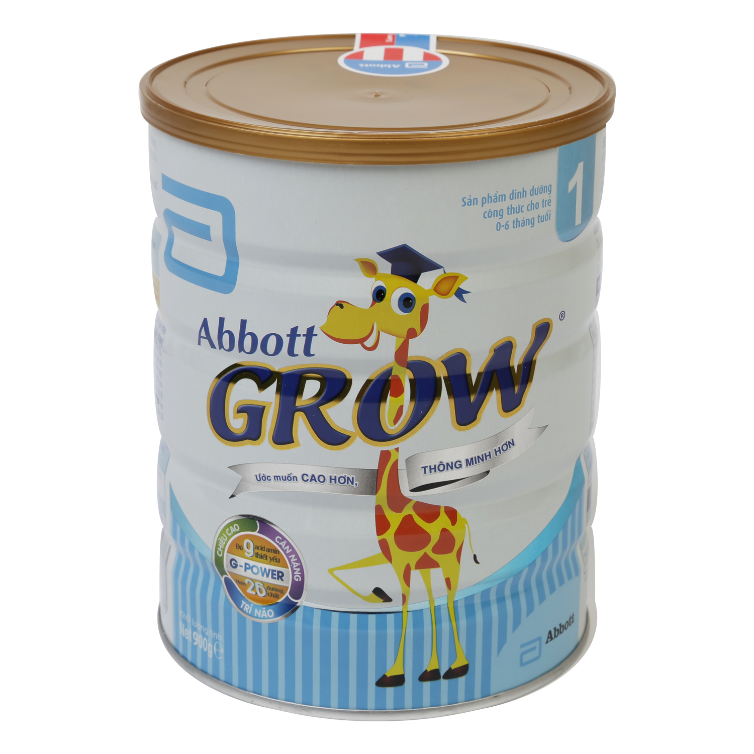 Sữa Bột Abbott Grow 1 dành cho trẻ 0 - 6 tháng tuổi (900g)