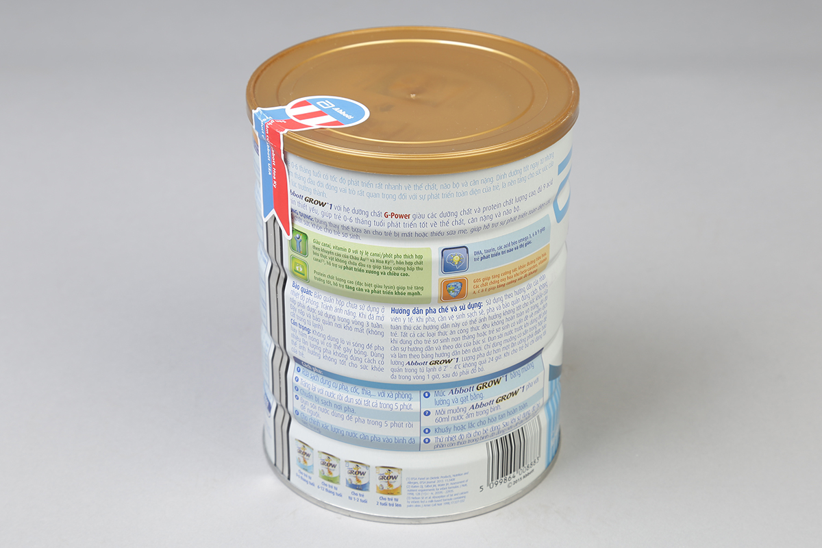 Sữa Bột Abbott Grow 1 dành cho trẻ 0 - 6 tháng tuổi (900g)