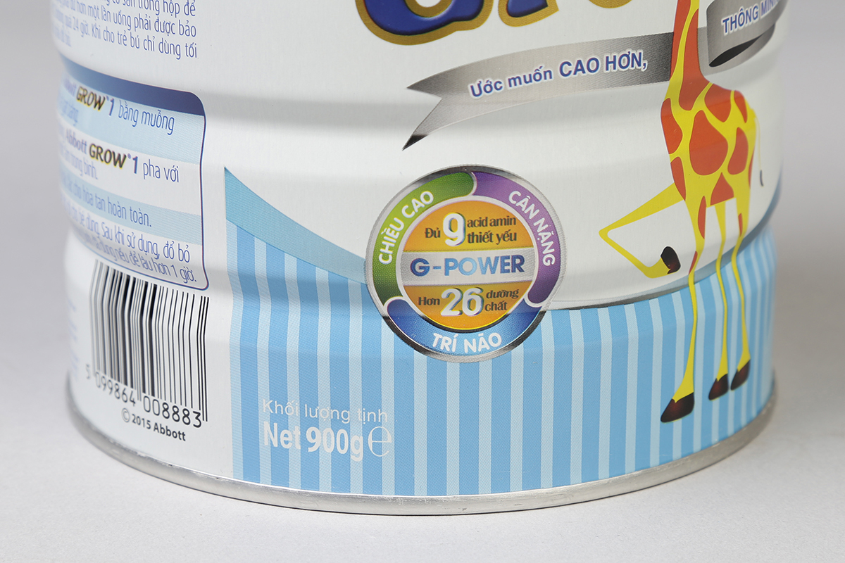 Sữa Bột Abbott Grow 1 dành cho trẻ 0 - 6 tháng tuổi (900g)