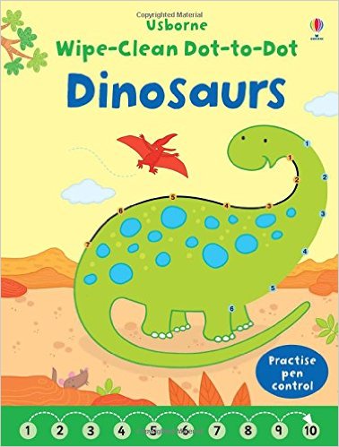 Usborne Dot-to-Dot Dinosaurs