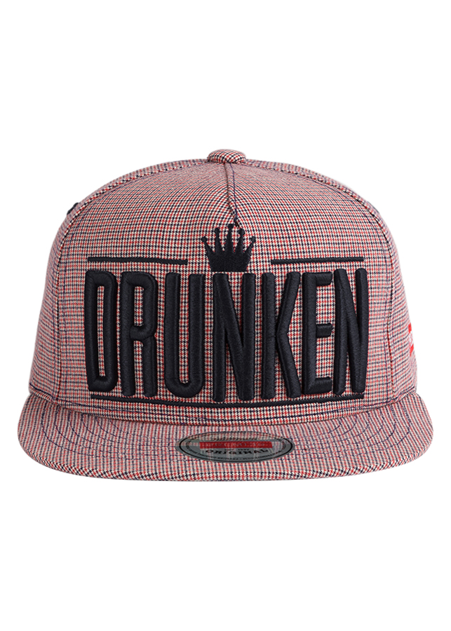 PREMI3R Mũ Snapback Drunken Multicheck PREMI3R P323 mũ lưỡi trai phong cách hàn quốc nón thương hiệu chính hãng