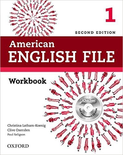 American English File (2 Ed.) 1: Workbook and iChecker - Paperback