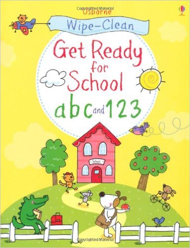 Usborne Get Ready for School abc and 123