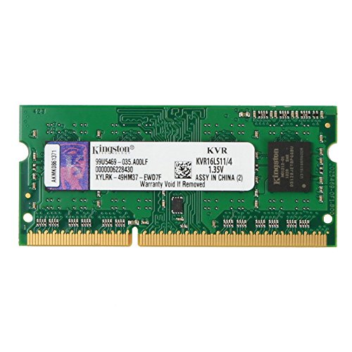 RAM Laptop Kingston 4GB DDR3L-1600 SODIMM 1.35V - KVR16LS11/4 - Hàng Chính Hãng