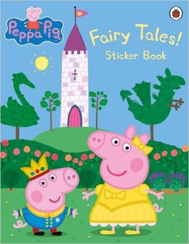 Peppa Pig: Fairytale Sticker Book  (Paperback)