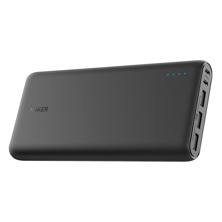 Pin Sạc Dự Phòng Anker PowerCore 26800mAh - A1277H11 (Đen) - Hàng Chính Hãng