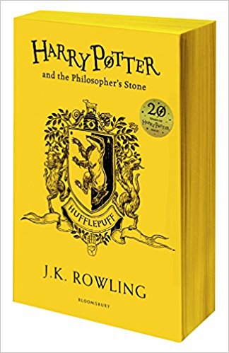 Harry Potter Part 1: Harry Potter And The Philosopher's Stone (Paperback) Hufflepuff Edition (Harry Potter và Hòn đá phù thủy) (English Book)