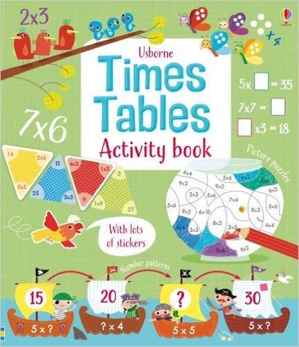 Sách tương tác tiếng Anh - Usborne Times Tables Activity Book