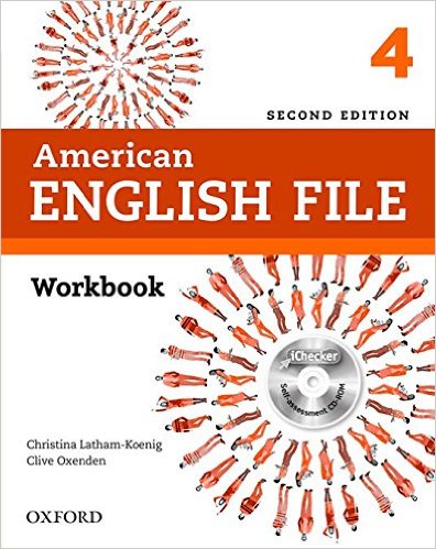 American English File (2 Ed.) 4: Workbook With IChecker - Paperback