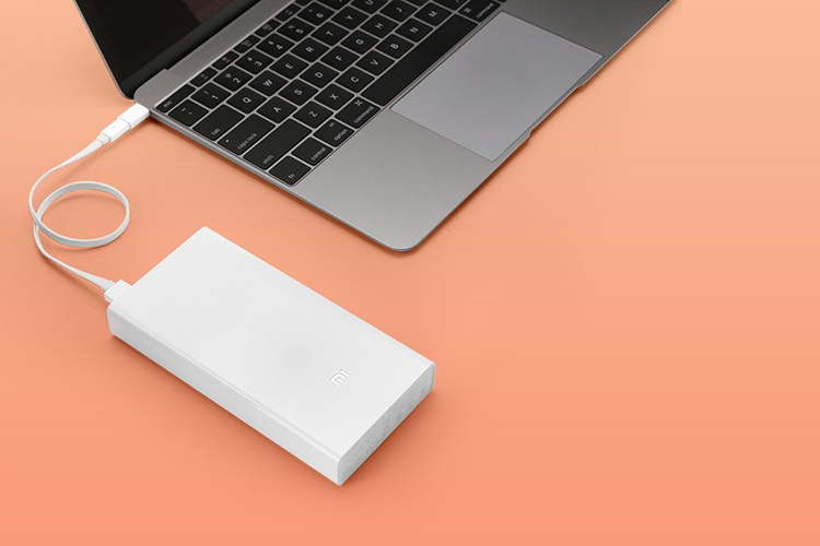 Pin Sạc Dự Phòng Xiaomi Mi Power Bank 20000 mAh (Trắng) - Hàng Chính Hãng