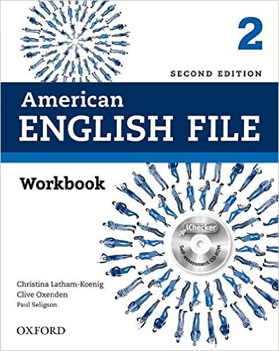 American English File (2 Ed.) 2: Workbook and iChecker - Paperback