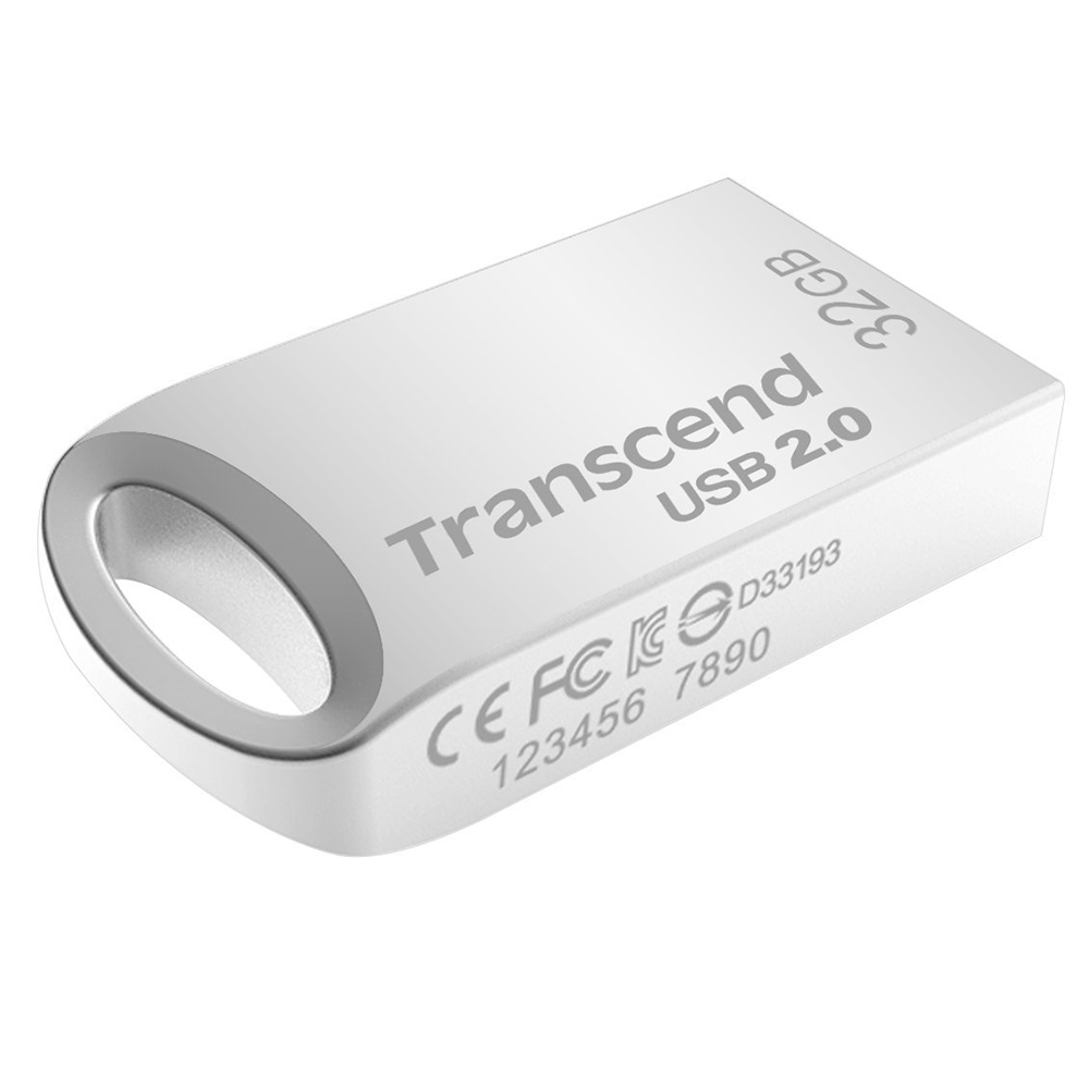 USB Transcend JetFlash 510 Silver TS32GJF510S 32GB - USB 2.0 - Hàng Chính Hãng