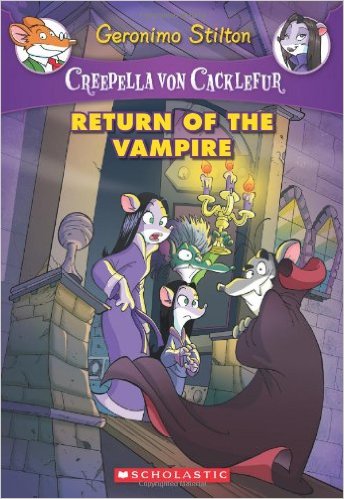 Creepella Von Cacklefur #4: Return Of The Vampire - Paperback