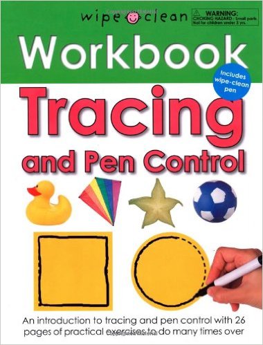 Wipe Clean Workbooks Tracing and Pen Control