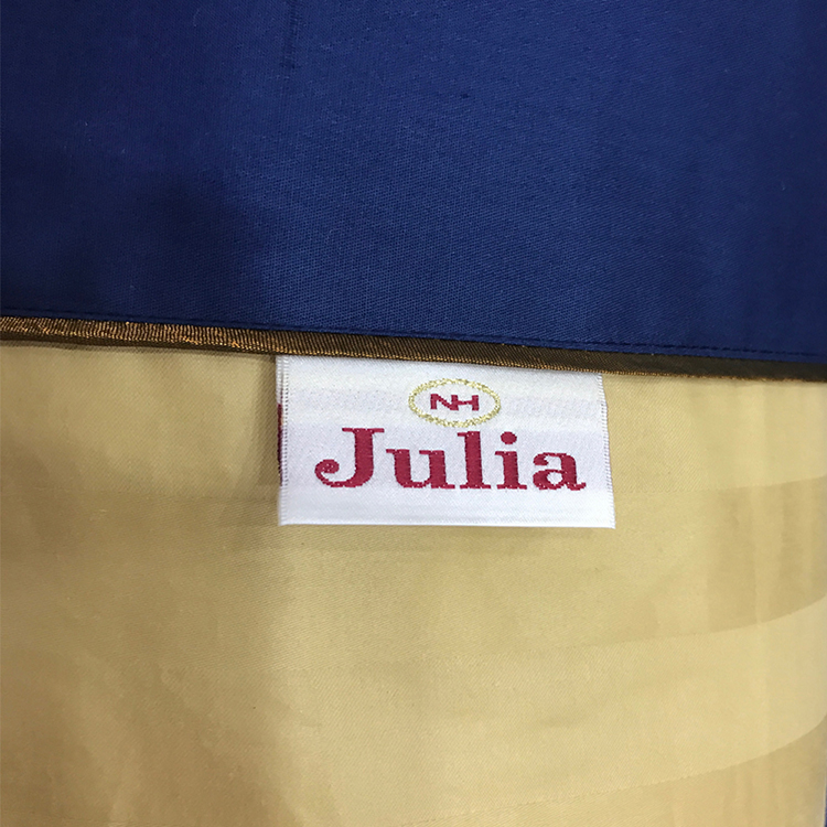 Bộ Ga Gối Cotton Satin Ai Cập Julia 534BK16 - 1m6 x 2m