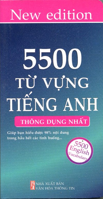 5500 Từ Vựng Tiếng Anh (Tái Bản)