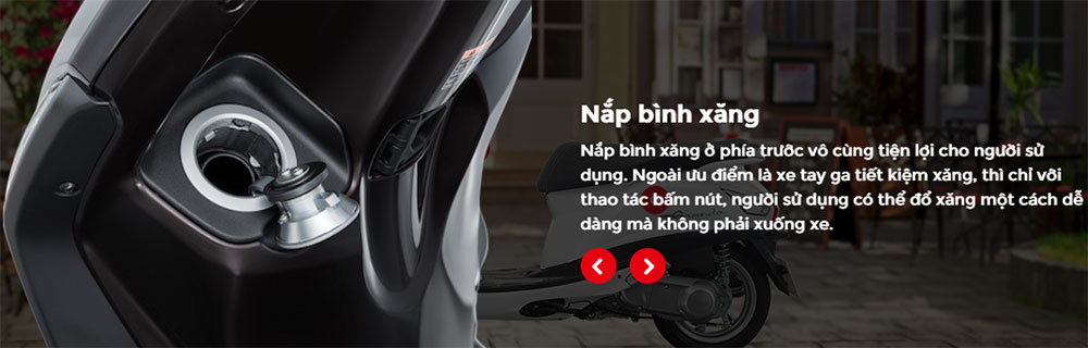 Xe Máy Yamaha Grande Premium - Trắng