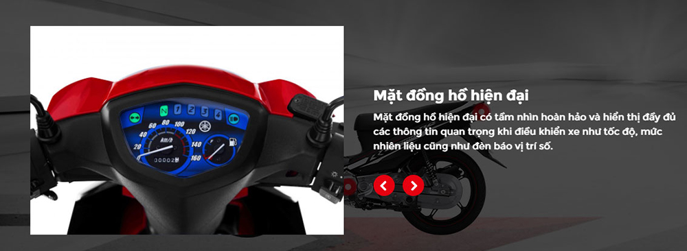 Xe Máy Yamaha Sirius Fi Vành Đúc - Trắng