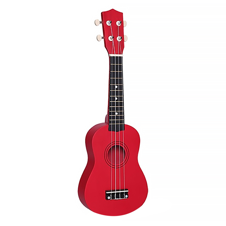 Ukulele Soprano Màu Trơn KBD 33A15-Do - Đỏ