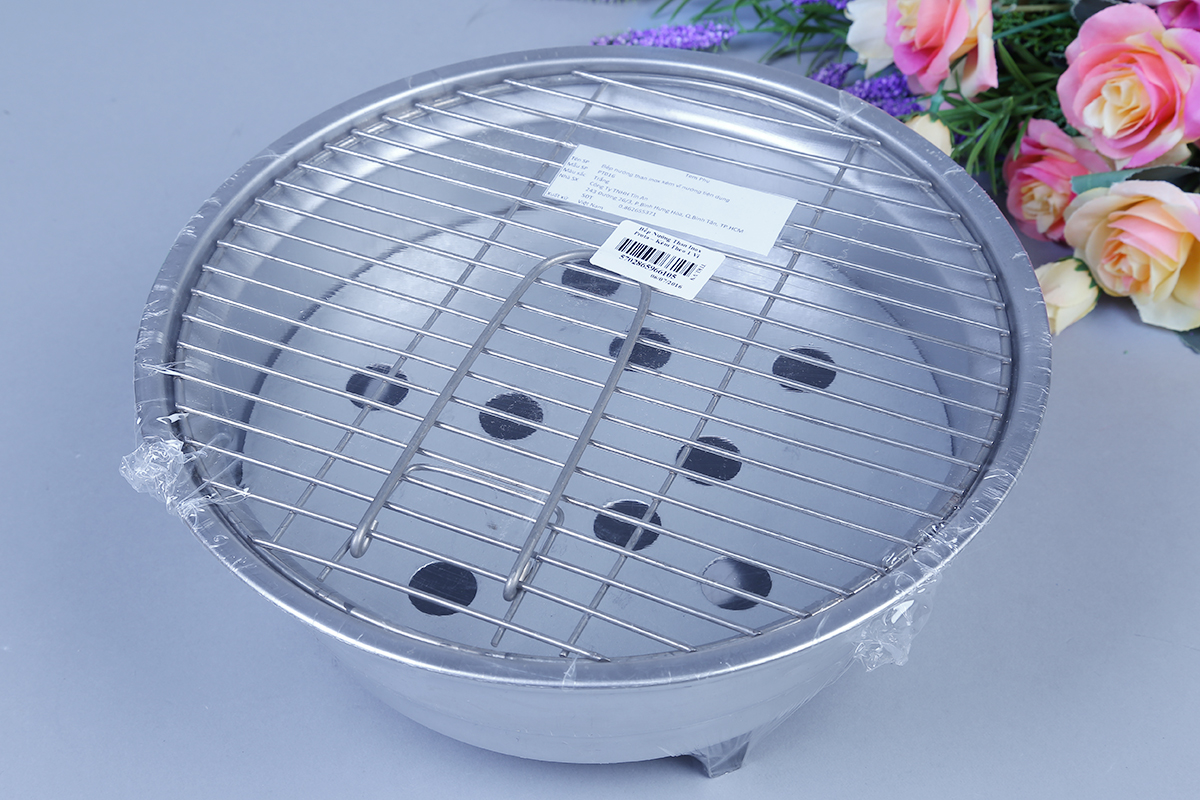 Bếp Nướng Than Inox Prota P016 - Kèm Theo 1 Vỉ Nướng