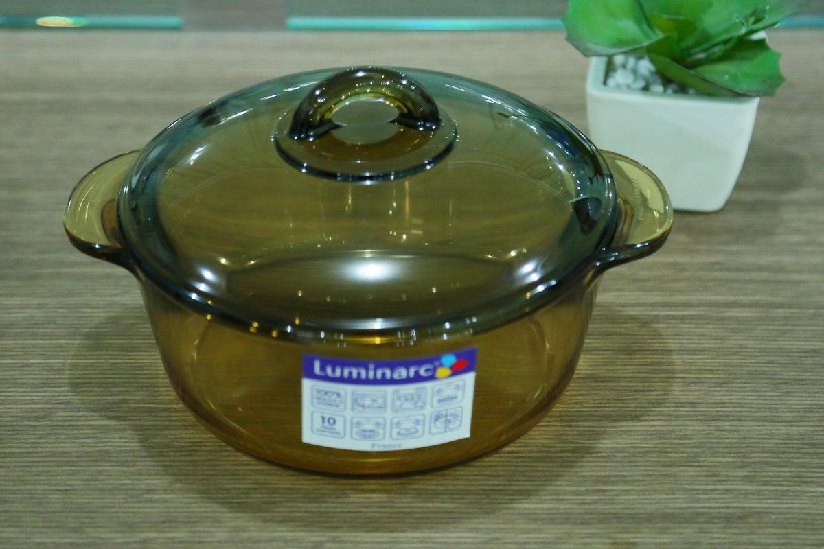 Nồi Thủy Tinh Luminarc Amberline C6313 - 1.5 Lít