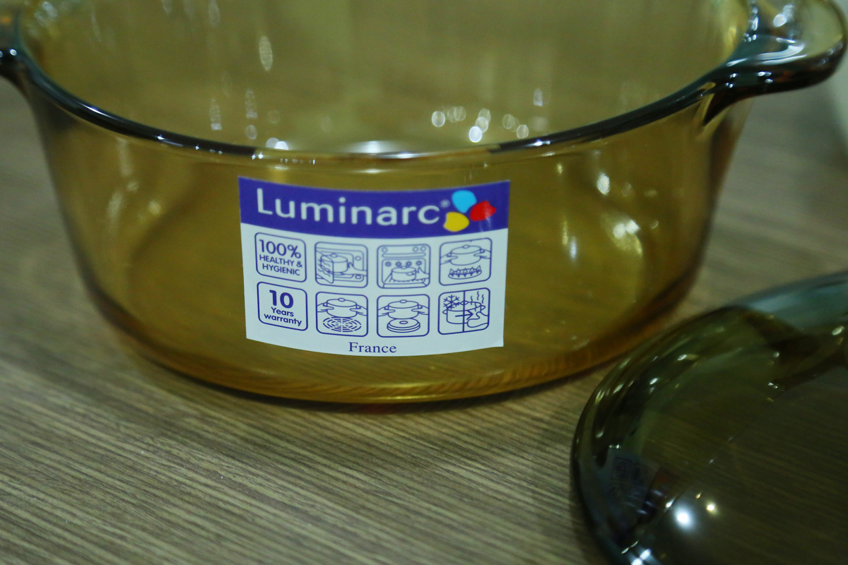 Nồi Thủy Tinh Luminarc Amberline C6313 - 1.5 Lít