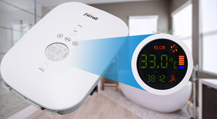 Máy Nước Nóng Ferroli Divo SDN 4.5S (4500W) - Hàng Chính Hãng