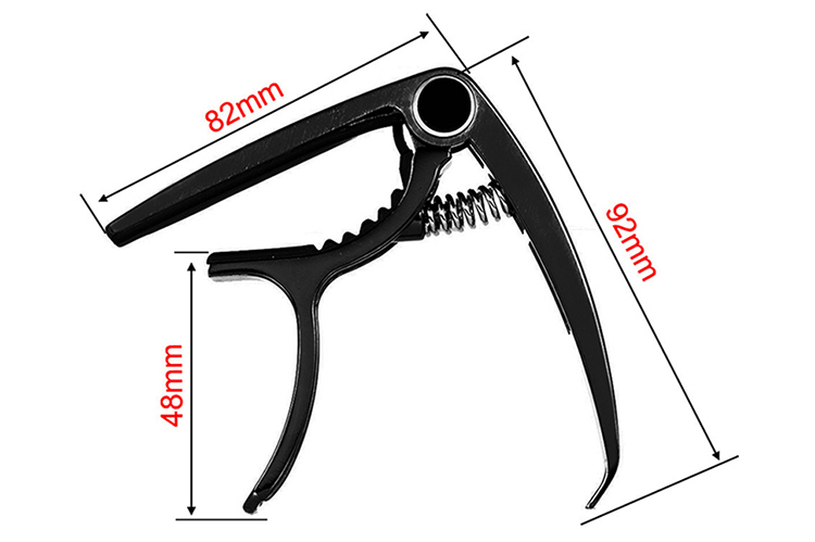 Capo Móc Câu KBD 5A14-De - Đen