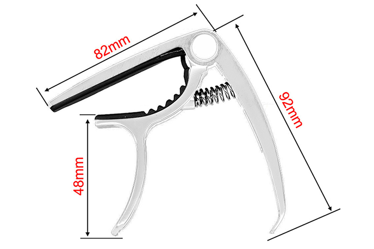 Capo Móc Câu KBD 5A14-Ba - Bạc