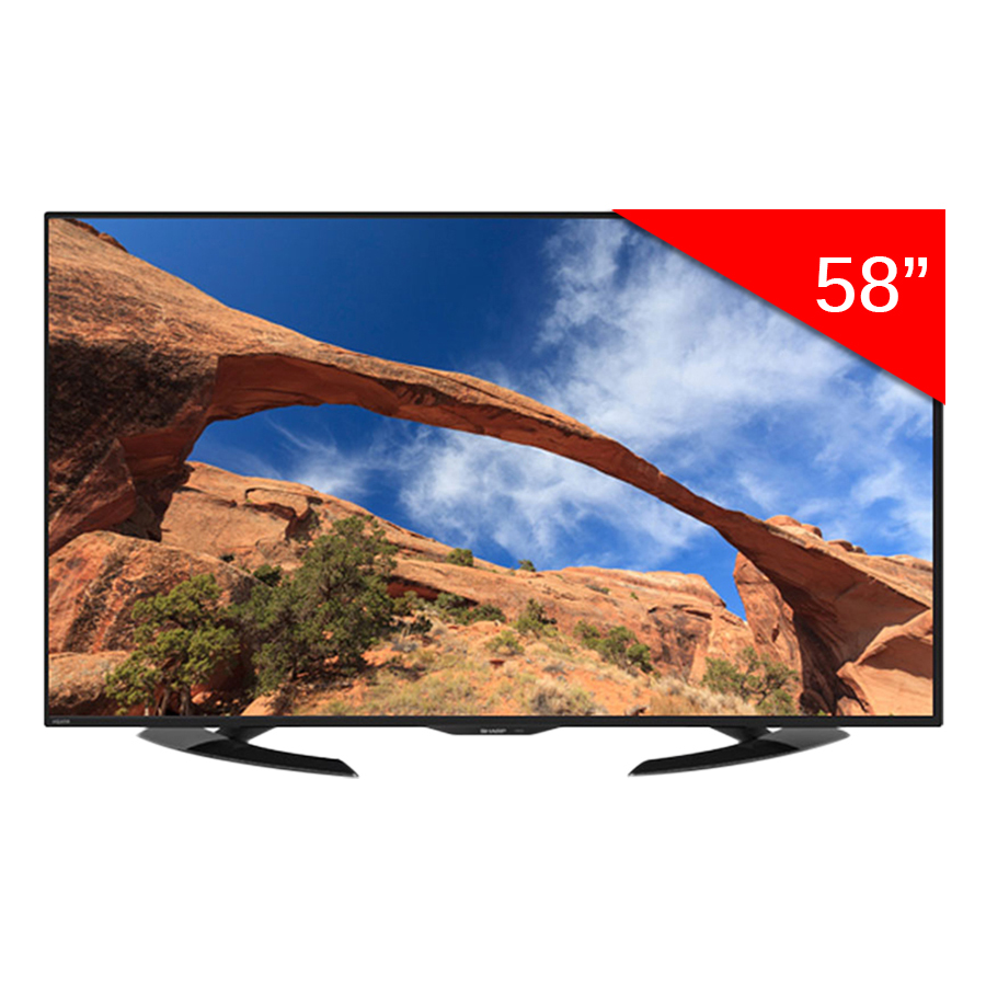 Tivi 4K Sharp 58 inch LC-58UA330X - Hàng Chính Hãng