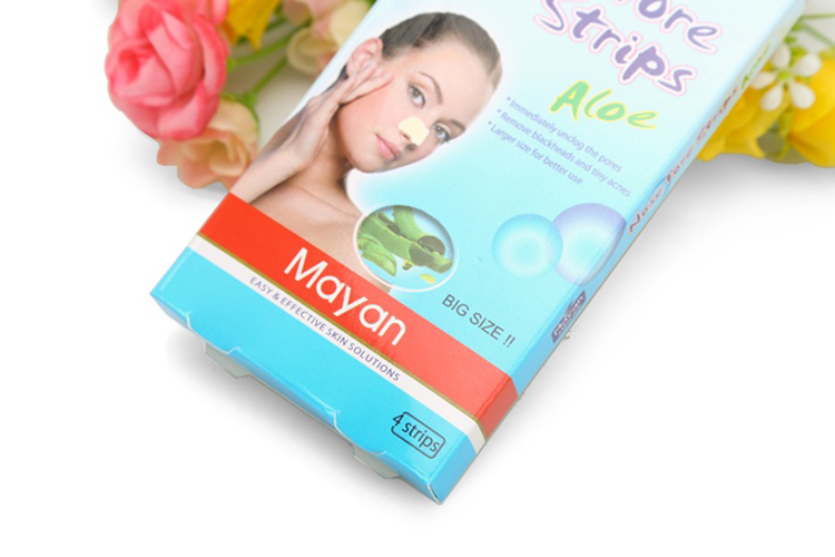 Combo 3 Lột Mụn Cám Mayan Lô Hội (Hộp 4 Miếng)