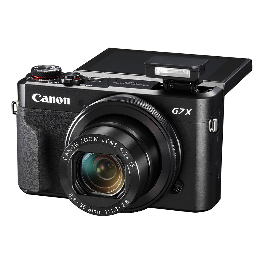 Máy Ảnh Canon Powershot G7X Mark II – Đen – Hàng Chính Hãng