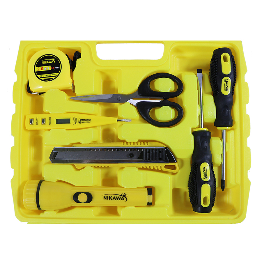 Bộ Dụng Cụ 12 Món Nikawa Tools NK-BS012 – Vàng