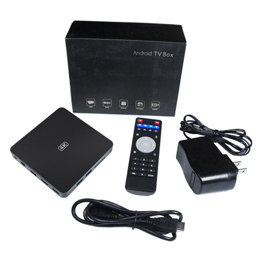 Android TV Box BeePlus BeeOcta MK3PLUS-MQ8 - Đen - Hàng Nhập Khẩu