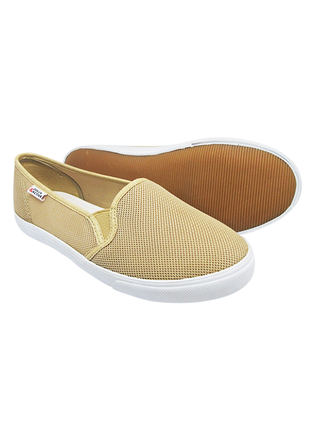 Giày Slip On Nữ D&amp;A L1707 - Be (Size