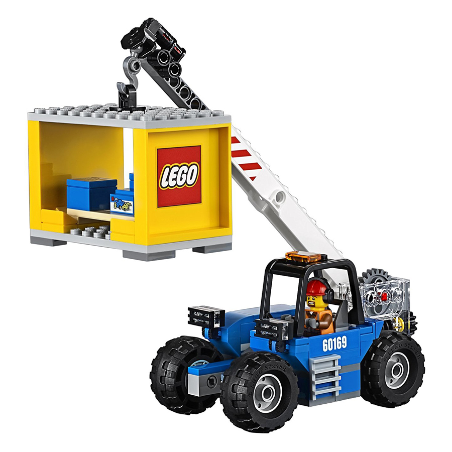 Mô Hình Lego City - Cảng Hàng Hóa 60169 (740 Mảnh Ghép)