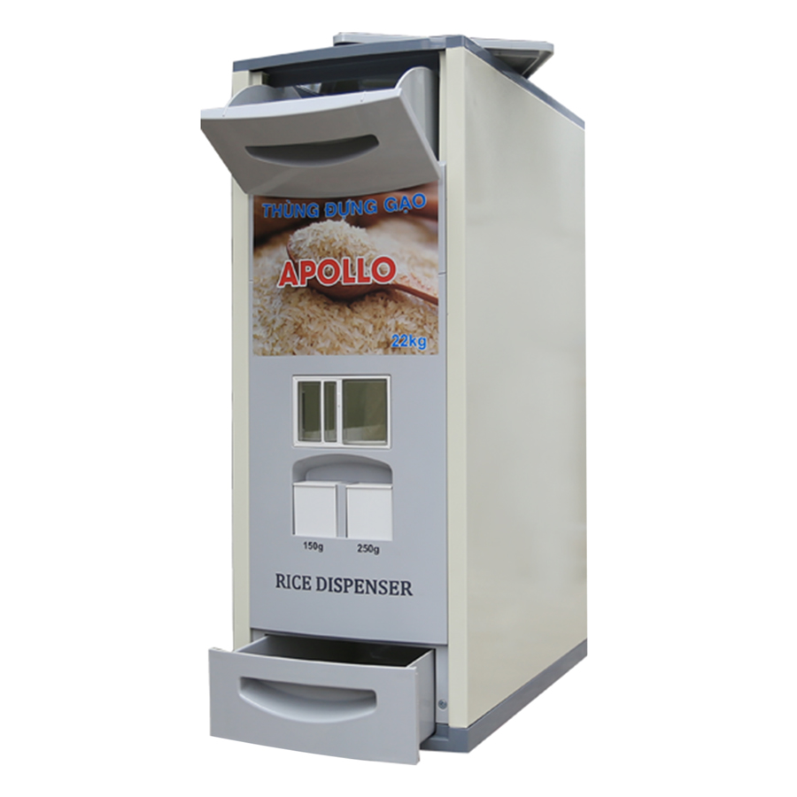 THÙNG ĐỰNG GẠO APOLLO 22KG